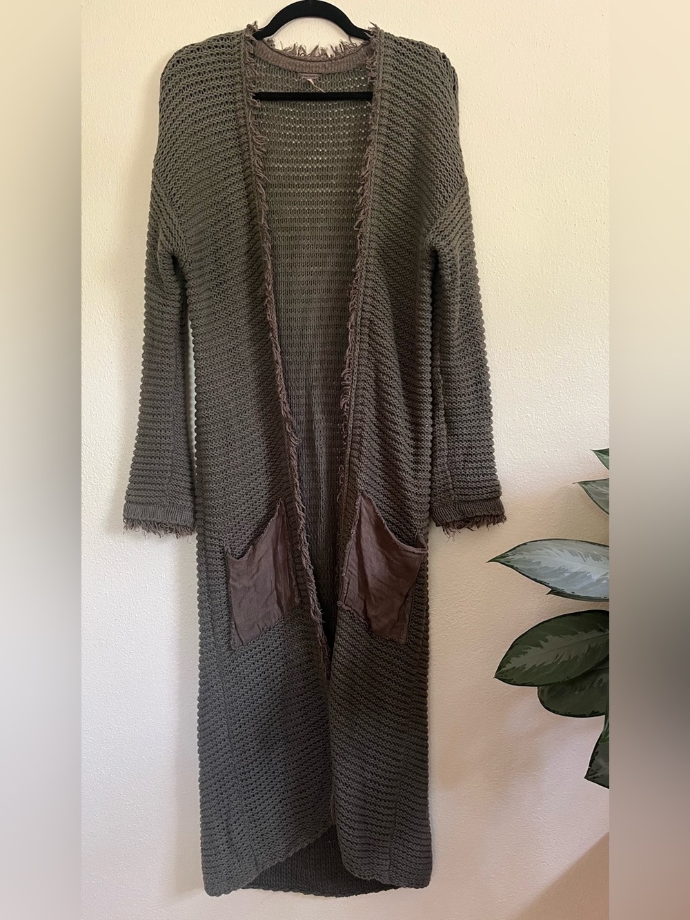 Free People cardigan duster